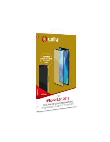 3D GLASS IPHONE XS MAX BLACK
