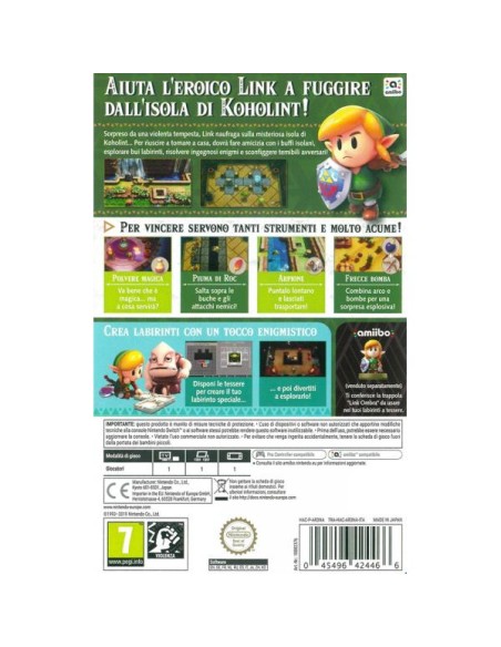 Switch The Legend of Zelda: Link's Awakening