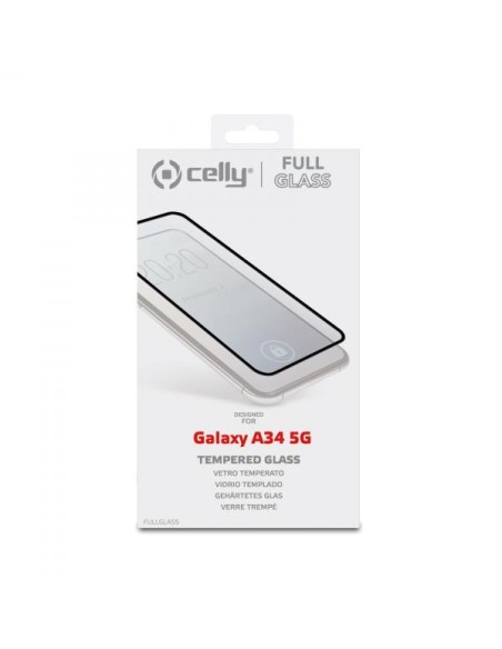 FULL GLASS GALAXY A34 5G BLACK