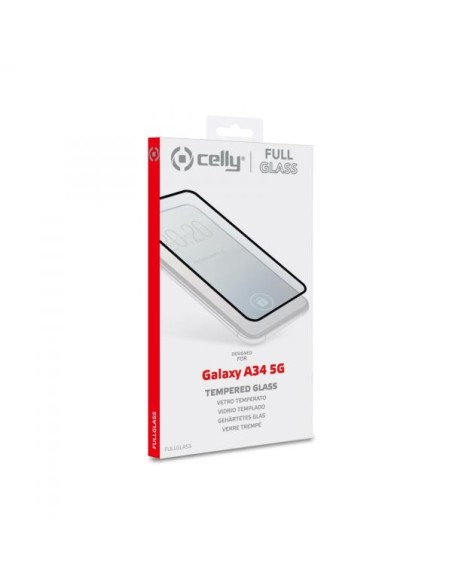 FULL GLASS GALAXY A34 5G BLACK