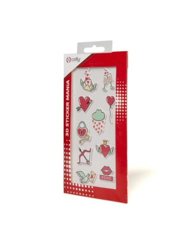3D STICKERS TEEN HEARTS