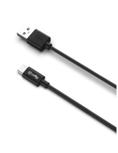 USB-A TO USB-C 15W CABLE BLACK