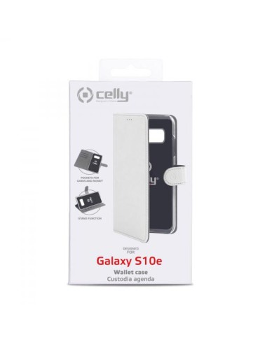WALLY CASE GALAXY S10E WHITE