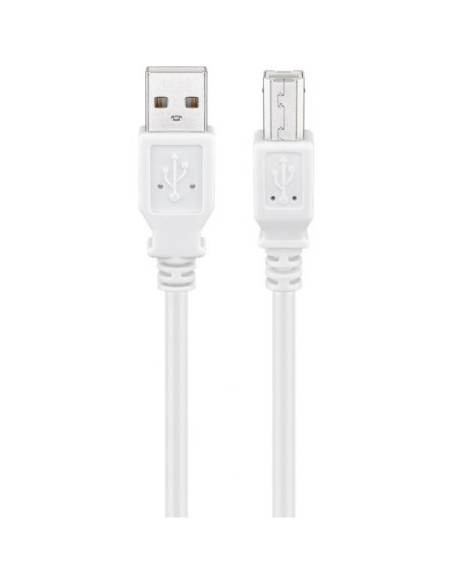 Cavo USB 2.0 A maschio/B maschio 1m Bianco