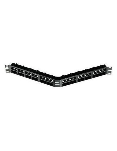 PANN.1U ANGOL.PER 48 RJ45S NERO