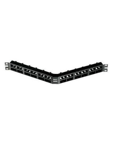 PANN.1U ANGOL.PER 48 RJ45S NERO