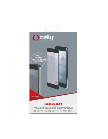 FULL GLASS GALAXY A41 BLACK