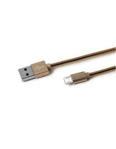 USB-A TO MICROUSB 12W CABLE GOLD