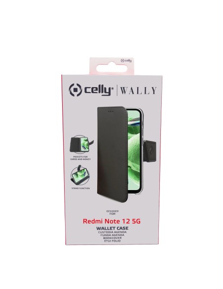 WALLY CASE REDMI NOTE 12 5G BLACK