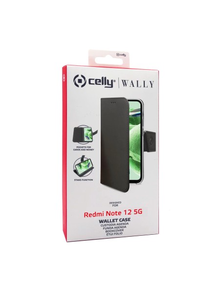 WALLY CASE REDMI NOTE 12 5G BLACK