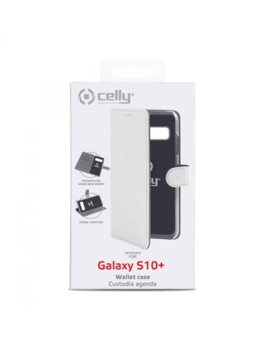 WALLY CASE GALAXY S10+ WHITE