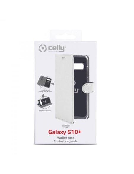 WALLY CASE GALAXY S10+ WHITE
