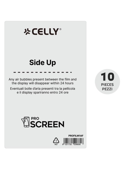 PRO SCREEN FILM ANTIFINGER 10PZ