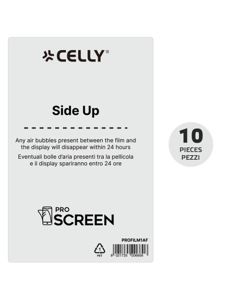 PRO SCREEN FILM ANTIFINGER 10PZ