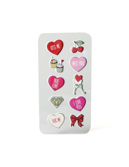 3D STICKERS TEEN LOVE