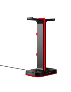 GAMING HEADPHONE STAND PS RGB BLACK