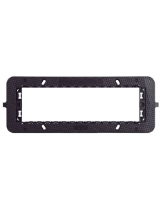 Supporto Smart44 con Viti per Scatole Rettangolari 7 Moduli