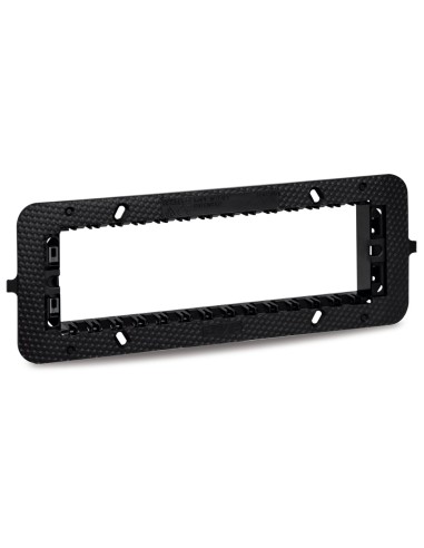 Supporto Smart44 con Viti per Scatole Rettangolari 7 Moduli