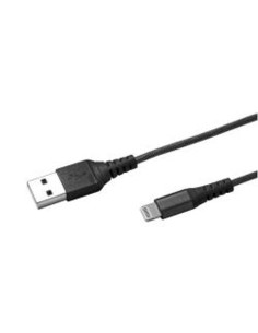 USB-A TO LIGHTNING 12W CABLE MFI BK