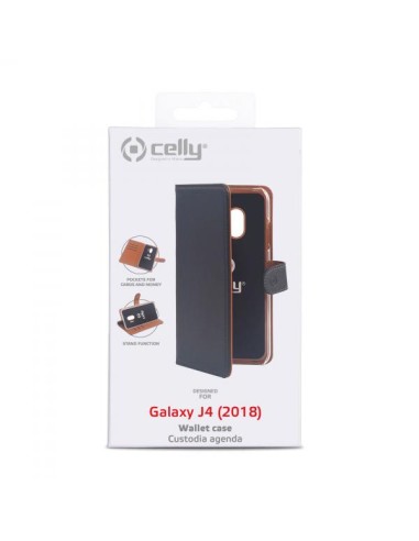 WALLY CASE GALAXY J4 2018 BLACK