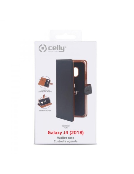 WALLY CASE GALAXY J4 2018 BLACK