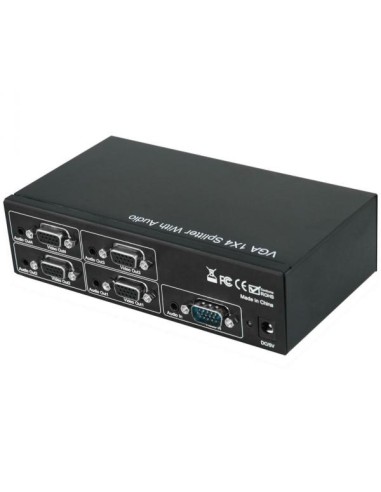 Splitter Video VGA 1x4 con audio