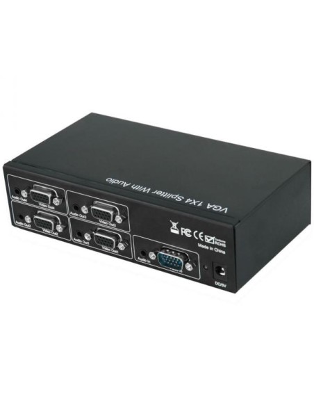Splitter Video VGA 1x4 con audio