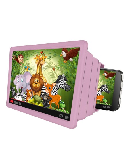 SCREEN MAGNIFIER KIDS PINK