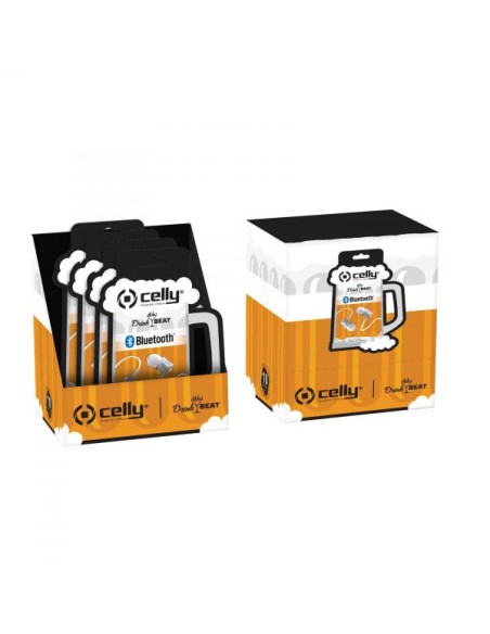 BLUETOOTH STEREO DRINK BEER WHITE