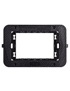 Supporto Smart44 con Viti per Scatole Rettangolari 3 Moduli