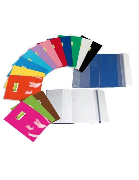 COVER MAXI A4 PVC LACCATO VERDE