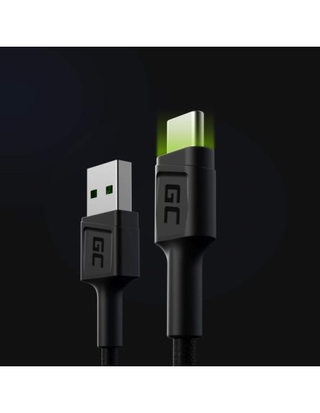 CABLE RAY WITH GREEN LED