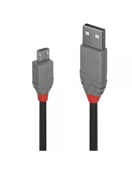 LINDY CAVO USB 2.0 TIPO A A MICRO B ANTHRA LINE, 2M