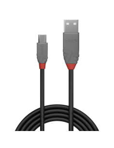 LINDY CAVO USB 2.0 TIPO A A MICRO B ANTHRA LINE, 2M 2
