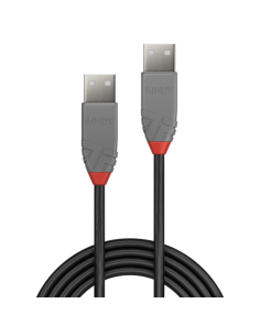 LINDY CAVO USB 2.0 TIPO A/A ANTHRA LINE, 2M 2
