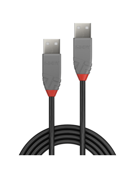 LINDY CAVO USB 2.0 TIPO A/A ANTHRA LINE, 2M