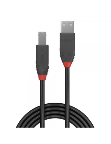 LINDY CAVO USB 2.0 A/B ANTHRA LINE 5M