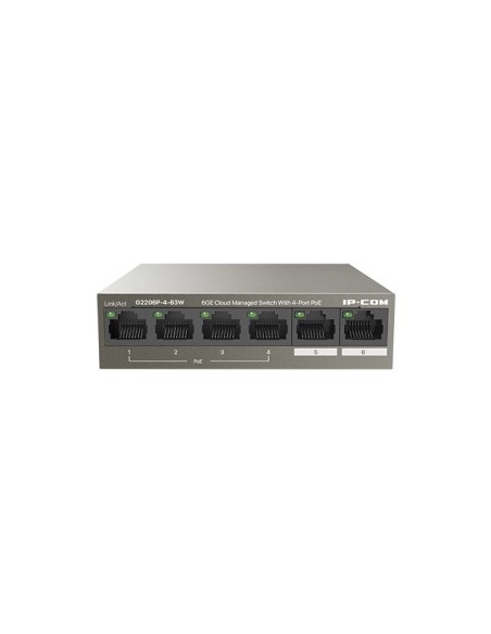 IP-COM SWITCH POE MANAGED L2, 6 PORT, 4 POE