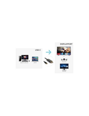 CAVO USB TIPO C TO DP 4K 2K