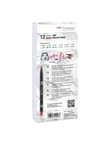 CF12 PENNARELLI DUAL BRUSH PASTELLO