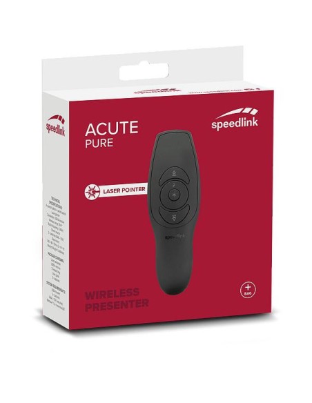 ACUTE PURE PRESENTER, BLACK WIRELESS - S