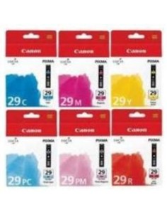£PGI-29 C/M/Y/PC/PM/R MULTIPACK