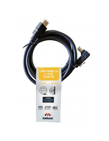 CAVO HDMI CON PLUG 90° - 1 5 M