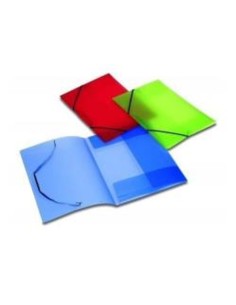 CARTELLA 3 LEMBI C/ELAST ROSSO TRS