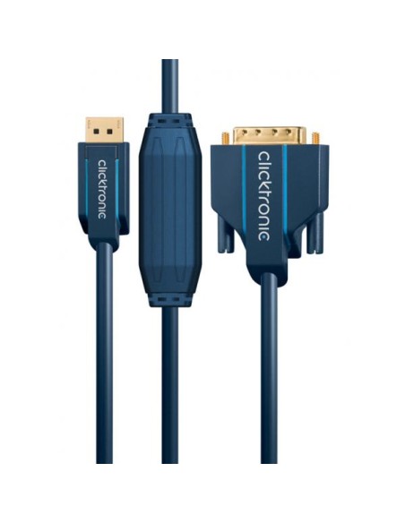 Cavo Monitor DisplayPort Maschio a DVI-D Maschio 5 m Blu