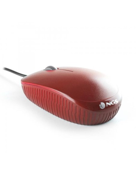 NGS Mouse Wired Flame 1000dpi 3 tasti Red