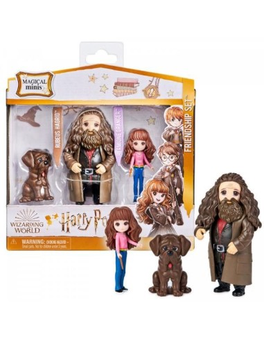HP SET AMICIZIA HERMIONE   HAGRID