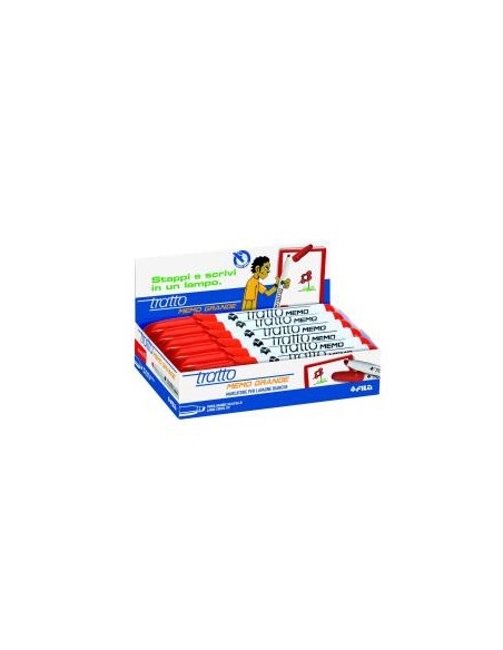 CF12MARCAT TRATTO MEMO ROSSO SCALP