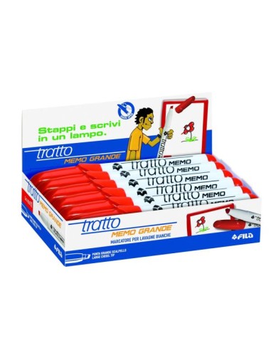 CF12MARCAT TRATTO MEMO ROSSO SCALP