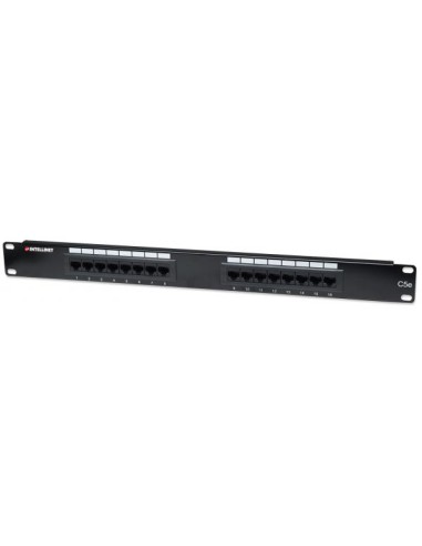 Pannello Patch UTP 16 posti RJ45 cat. 5E